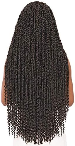 Janet Collection Nalatress Synthetic Hair Crochet Braid - PASSION TWIST BRAID 24" - Premium hair braid from VIP Extensions - Just $9.99! Shop now at Concordia Style Boutique