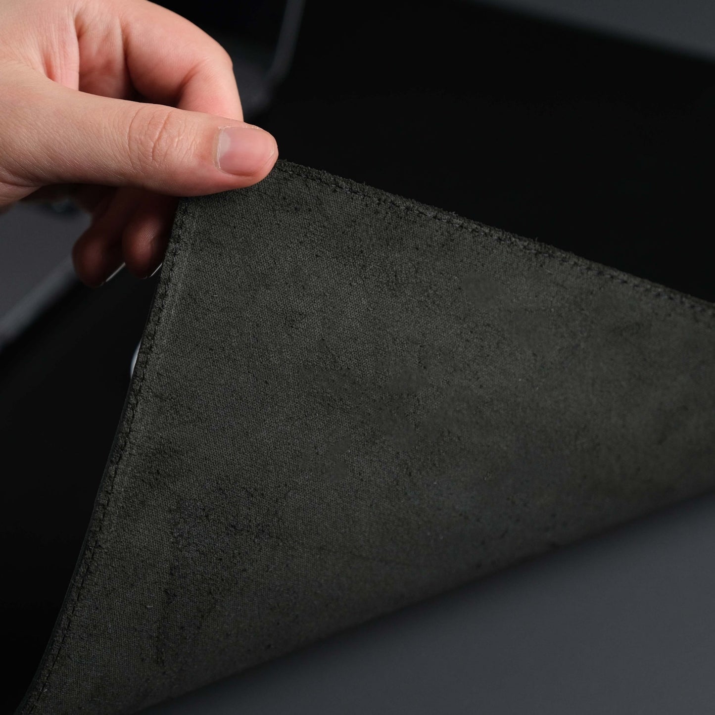 Jersey Black Leather Desk Pad for Office and Home - Concordia Style Boutique