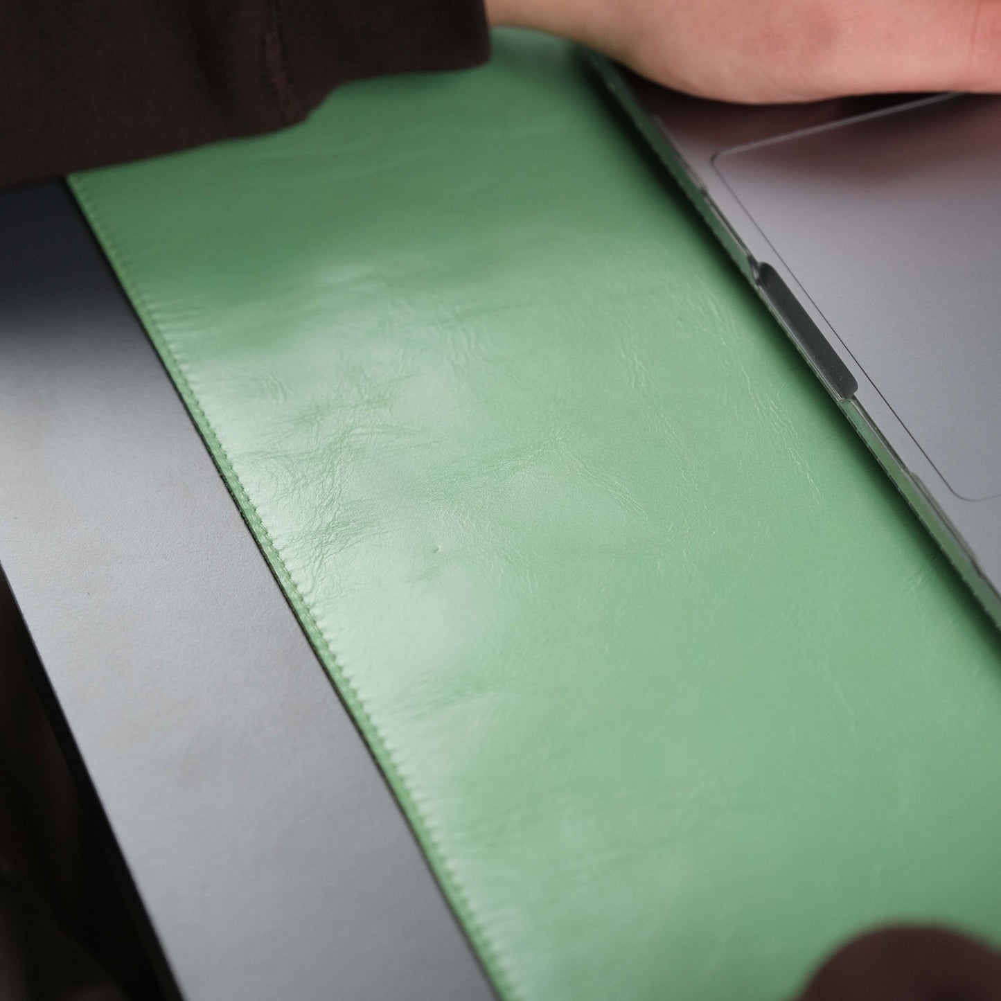 Jersey Green Leather Desk Pad for Office and Home - Concordia Style Boutique