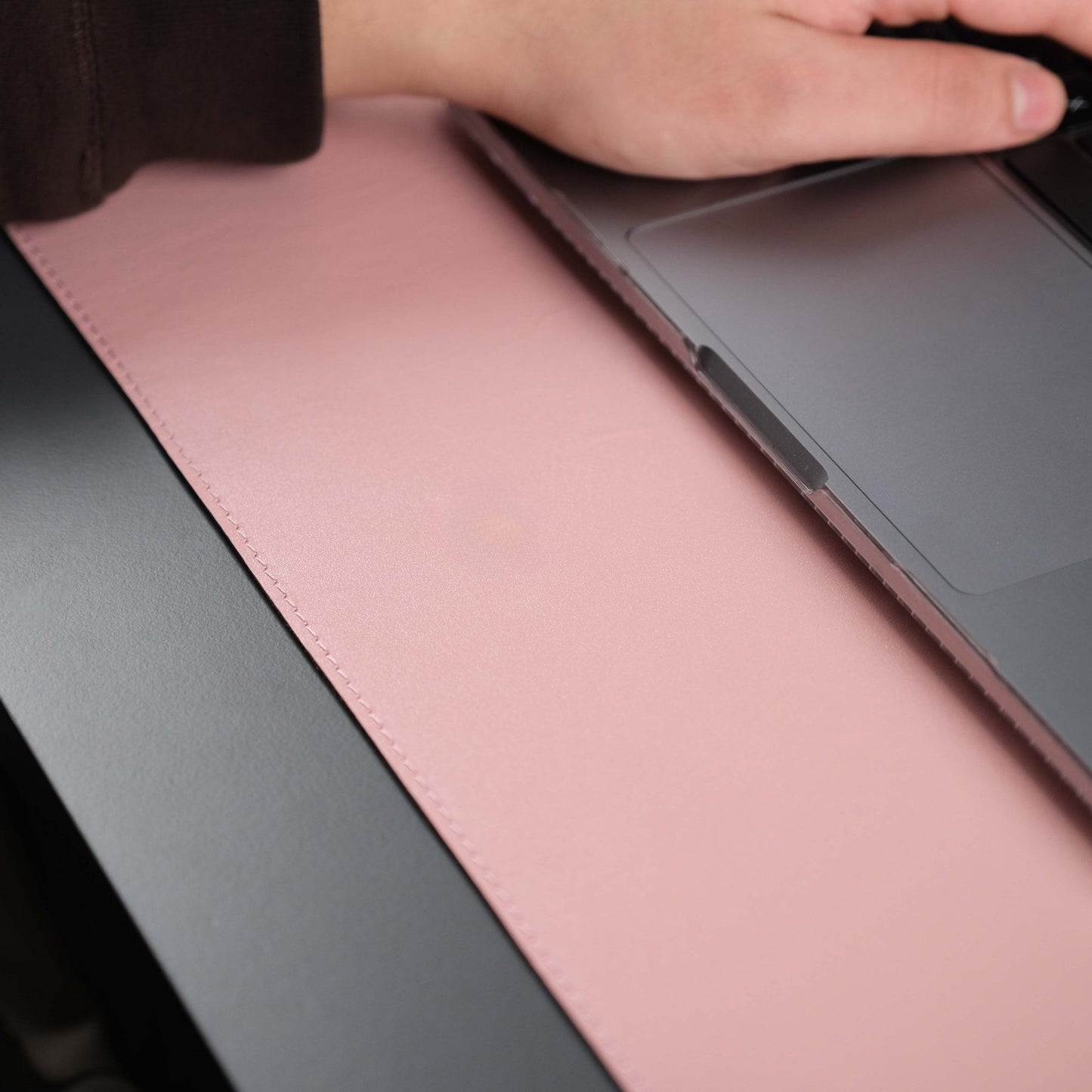 Jersey Pink Leather Desk Pad for Office and Home - Concordia Style Boutique