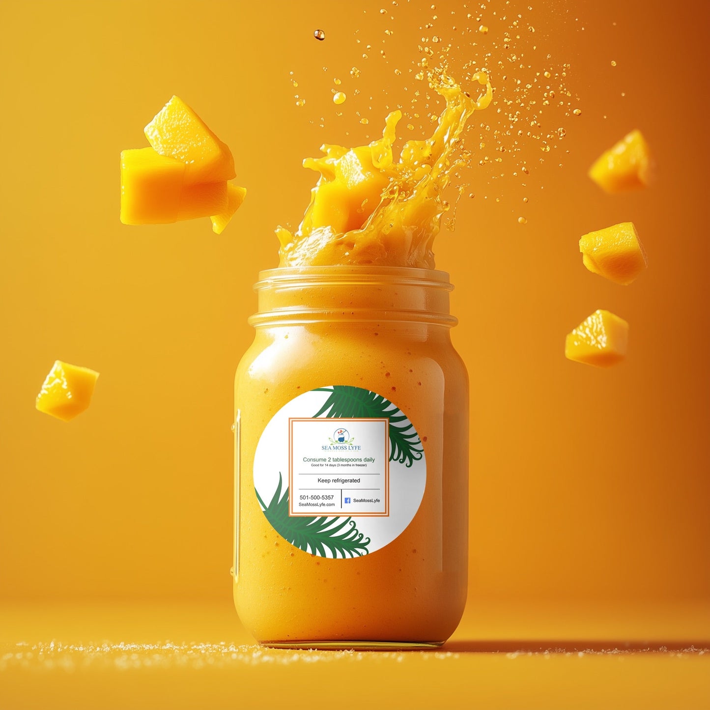 Mango Sea Moss Gel 16oz