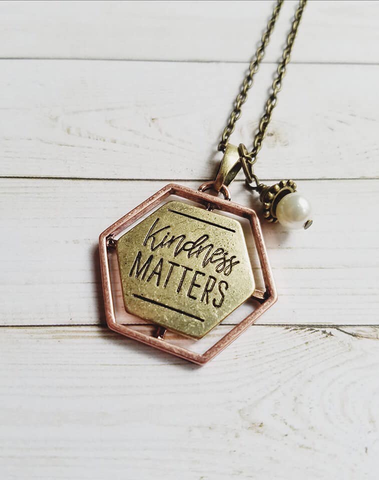 Kindness Matters necklace - Premium Pendant from Fashion Flare Boutique - Just $12.99! Shop now at Concordia Style Boutique