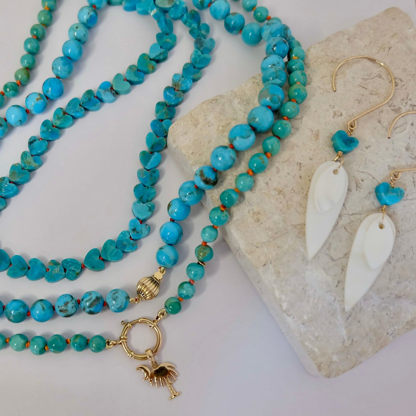 Turquoise Heart Necklace
