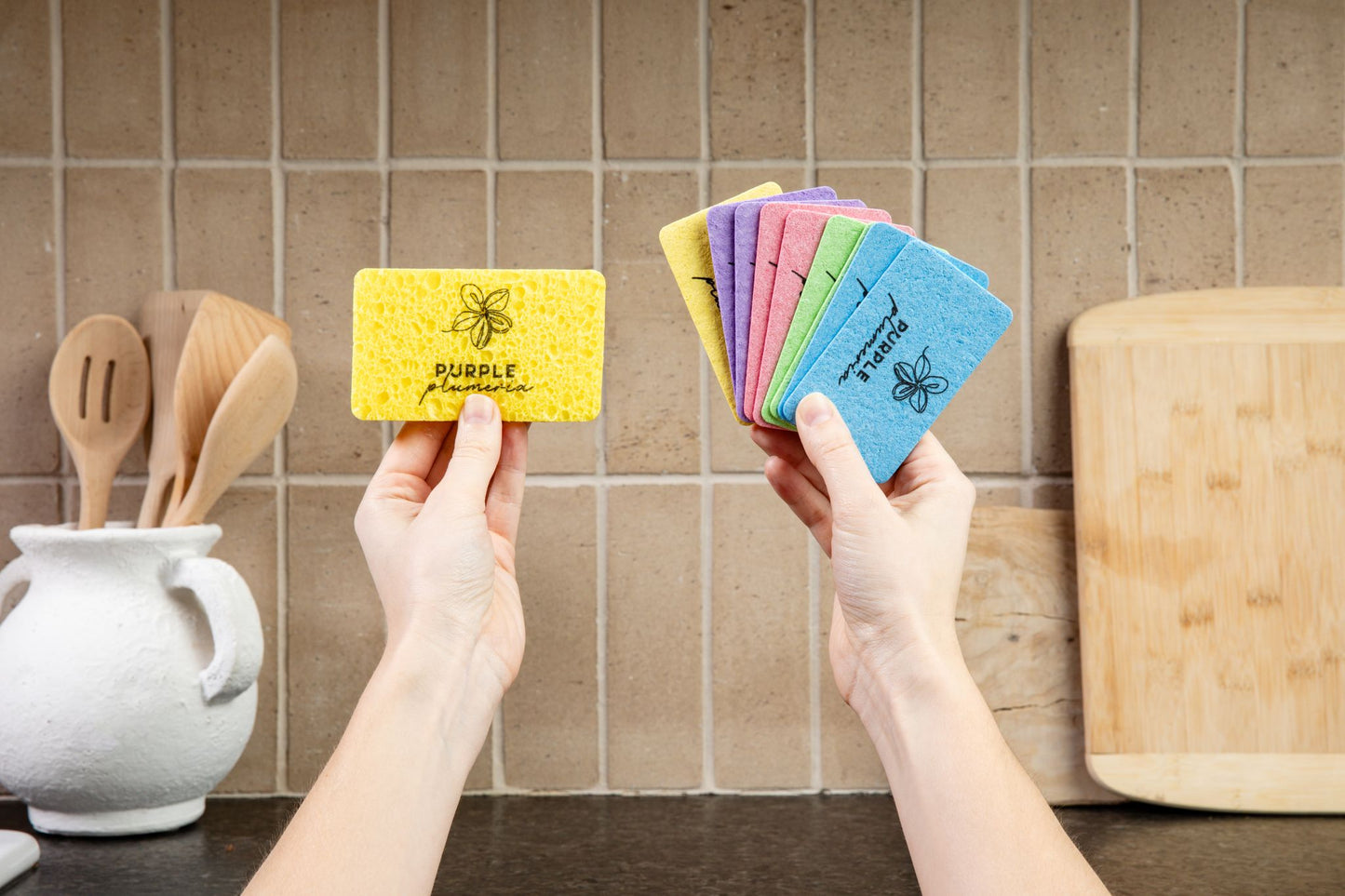 The Complete Eco Friendly Kitchen Bundle – Compostable Zip Bags, Cling wrap, Sponges & Trash Bags