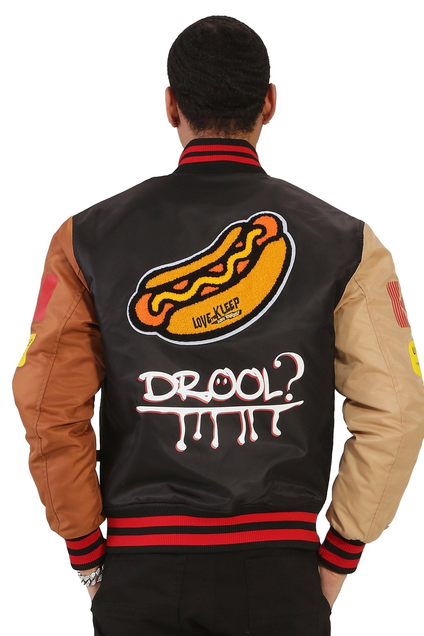 DAHLIA Padded Nylon Bomber Jacket - Concordia Style Boutique