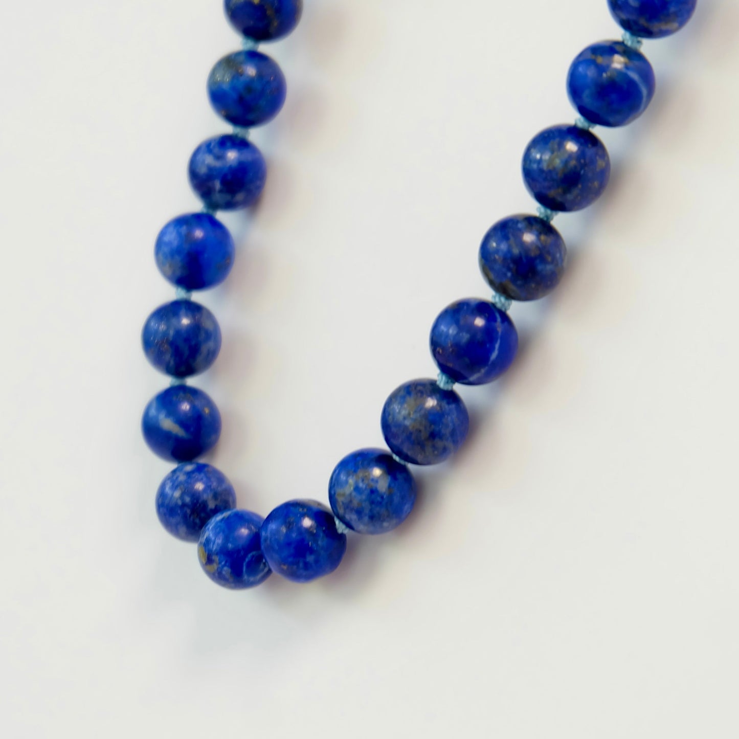 Lapis Bead Necklace