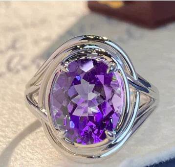 Amethyst Fashion Ring for Women - Concordia Style Boutique