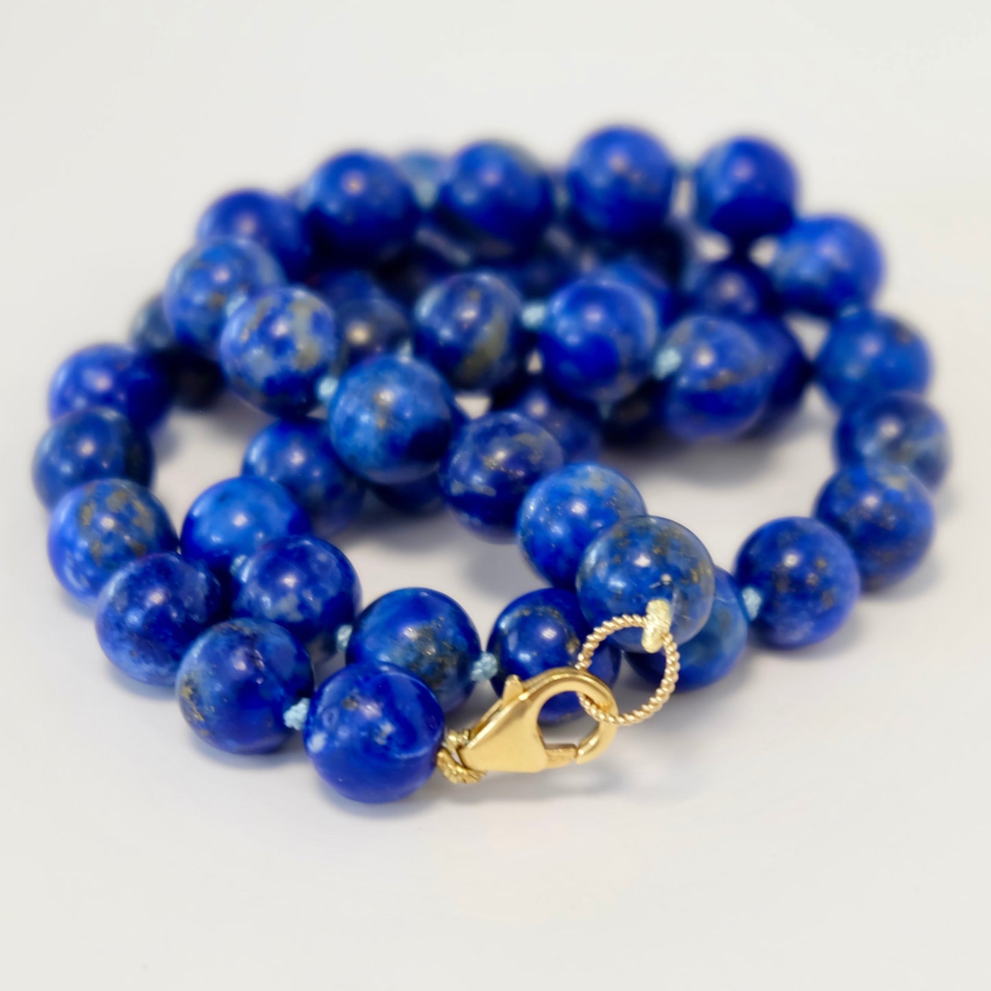 Lapis Bead Necklace