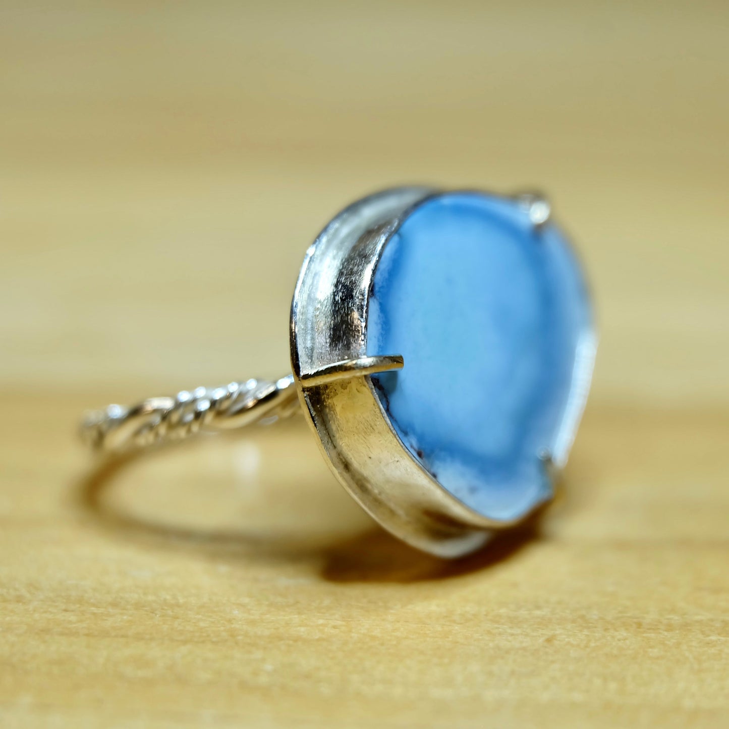 Golden Hills Turquoise Ring 14K Gold