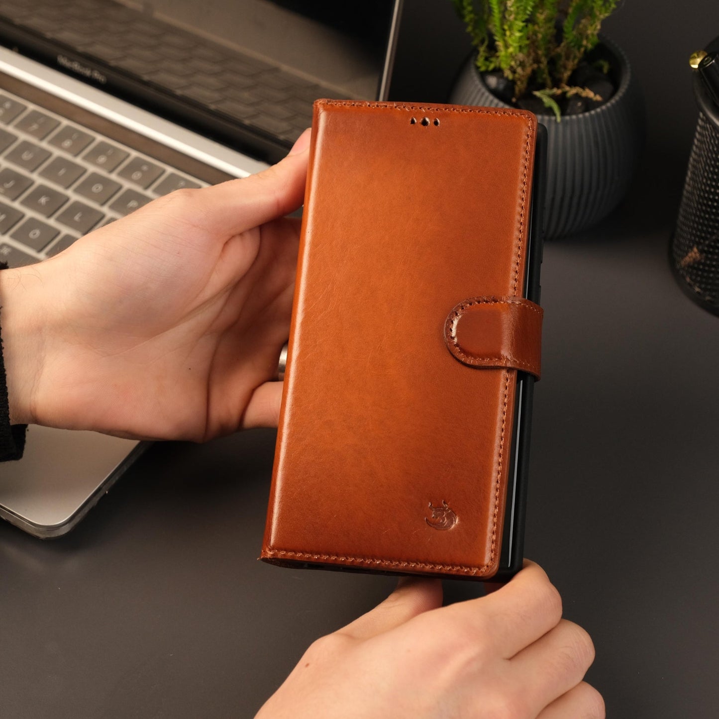 Leather Samsung Galaxy S25 Ultra Wallet Case | Buffalo - Concordia Style Boutique