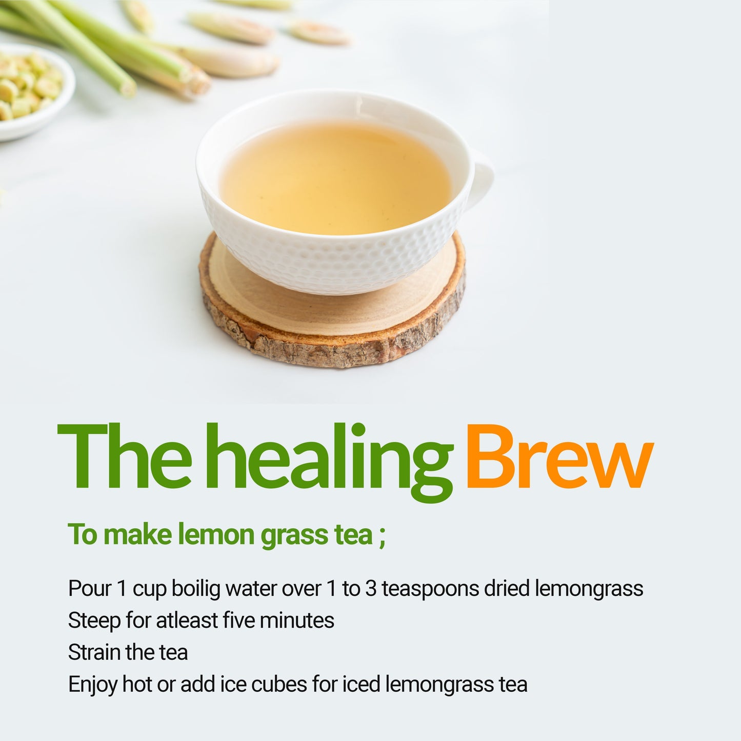 Akshit Dried Lemongrass Leaves | Dried Lemongrass Tea | Loose Leaf Tea | Te De Limon | Lemon Grass Leaves| 2.6 oz I limón césped I Citronnelle Bio Akshit