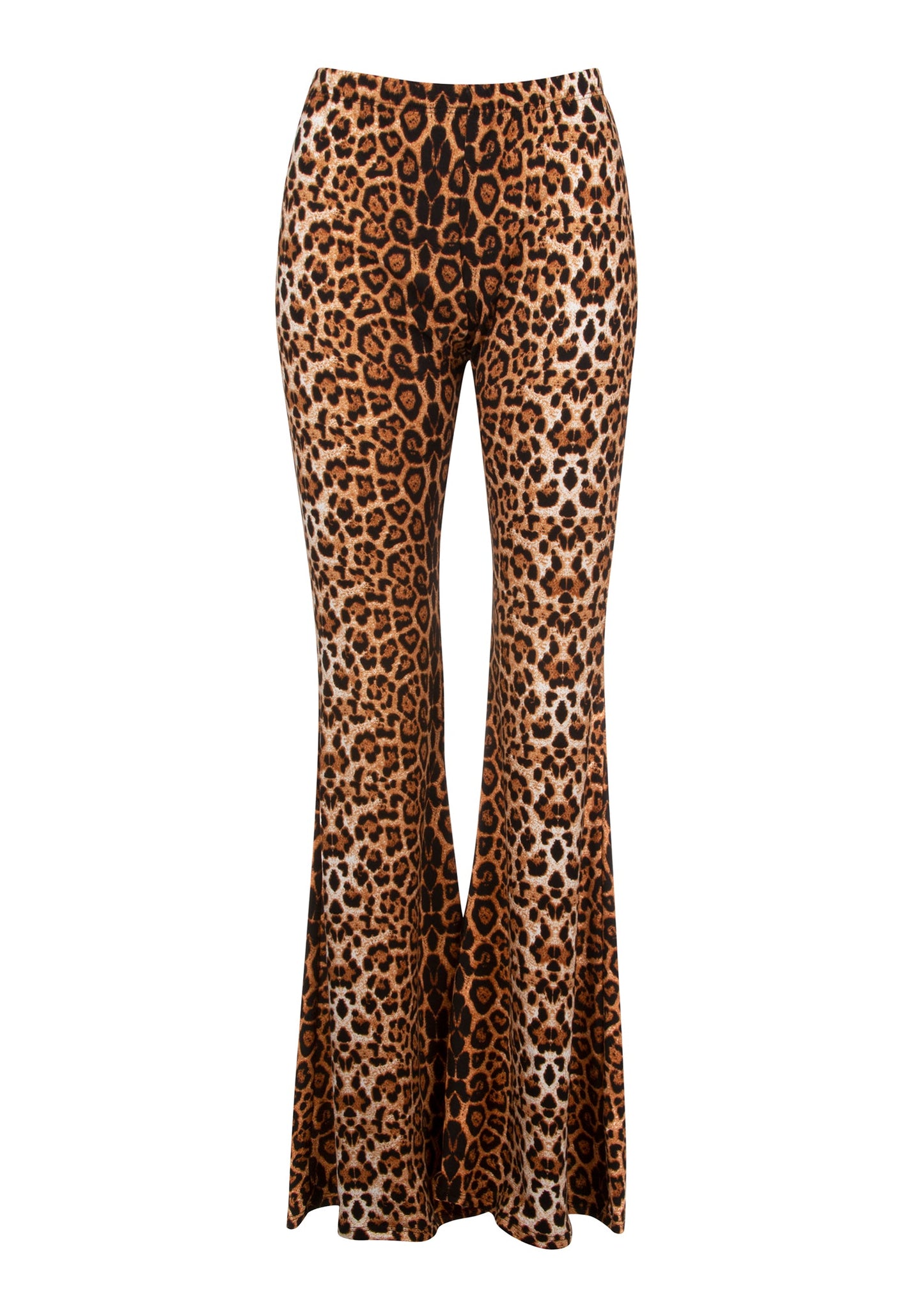 You Are Wild Leopard Print Flare Pants Bell Bottoms - Concordia Style Boutique
