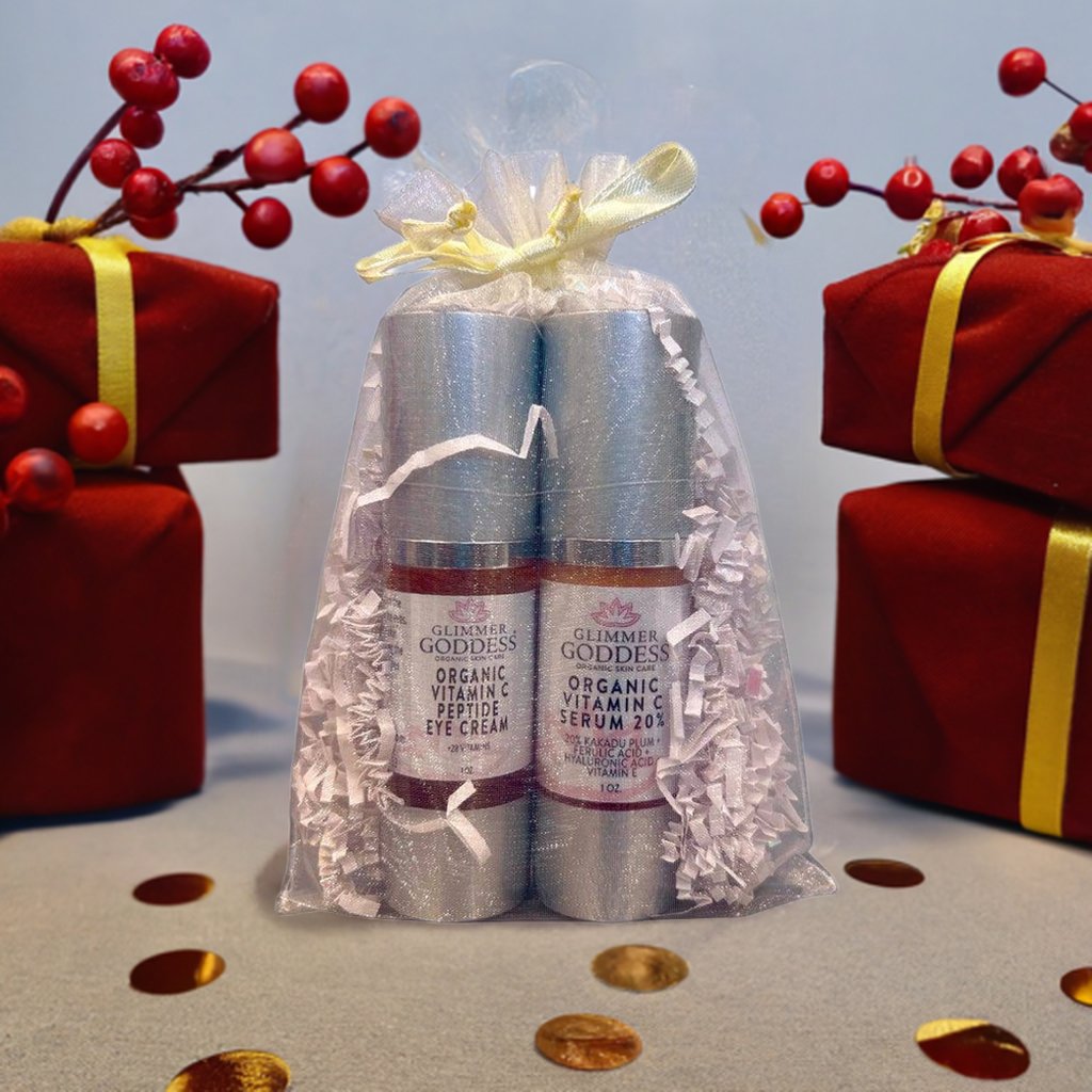 Let's Get Glowing! Organic Vitamin C Serum + Vitamin C Eye Cream - Concordia Style Boutique