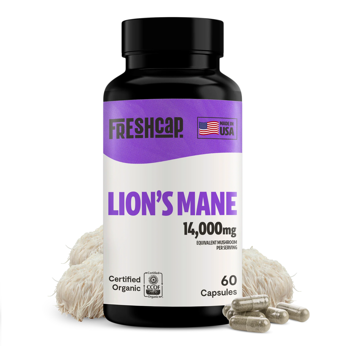 Lion's Mane Mushroom Extract Capsules - Concordia Style Boutique