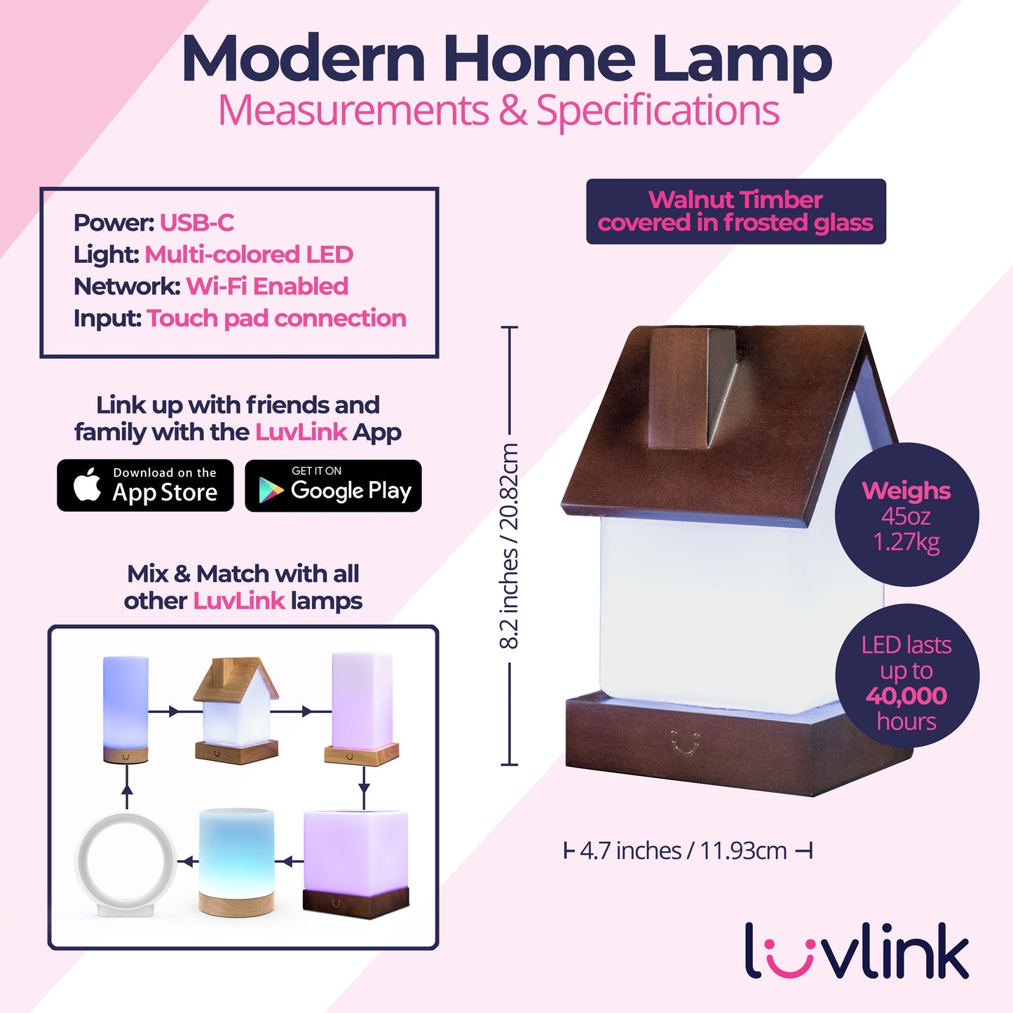 Modern Home Lamp - Concordia Style Boutique