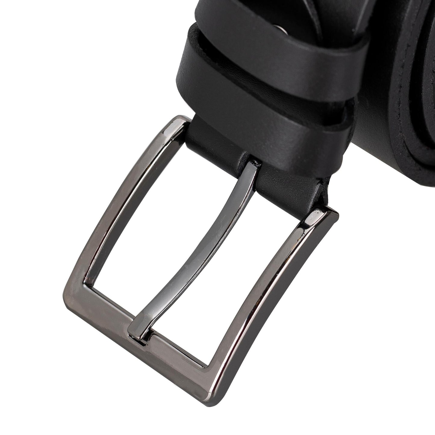 Longmont Men's Handmade Full-Grain Leather Belt in Traditional - Concordia Style Boutique