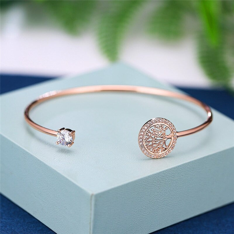 "TREE OF LIFE" GEM BRACELET (ADJUSTABLE) - Premium Jewelry from Ashlen - Just $9.99! Shop now at Concordia Style Boutique