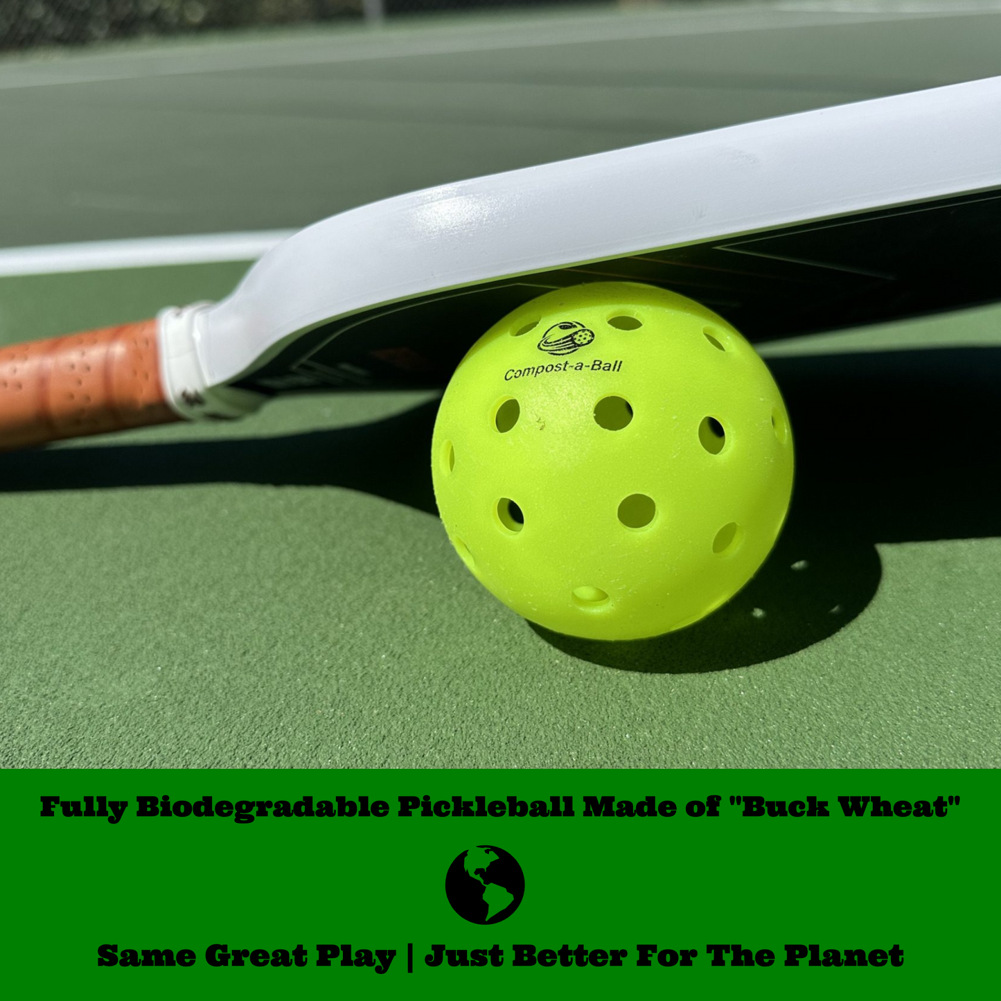 Compost-a-ball- Biodegradable & Recyclable Pickleball Balls - Concordia Style Boutique