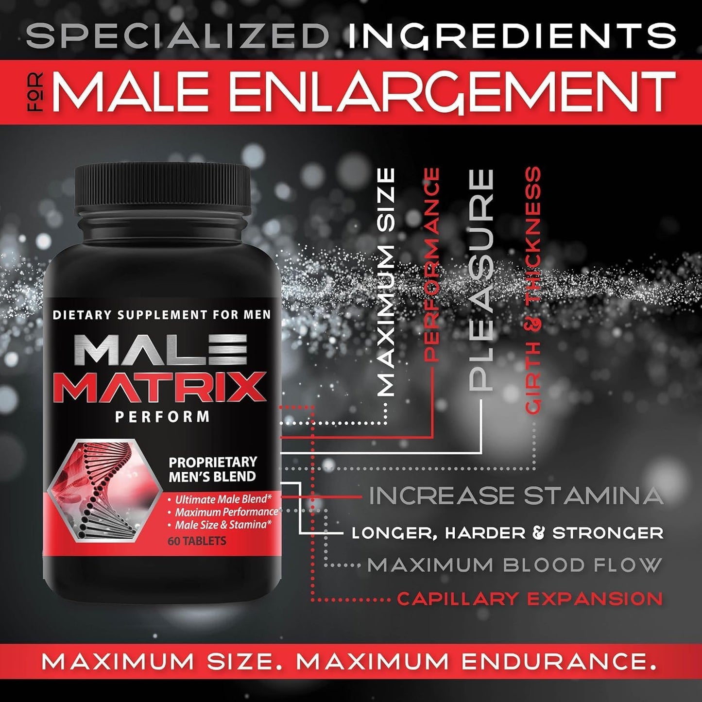 Male Matrix XL – Stamina & Size Support for Men