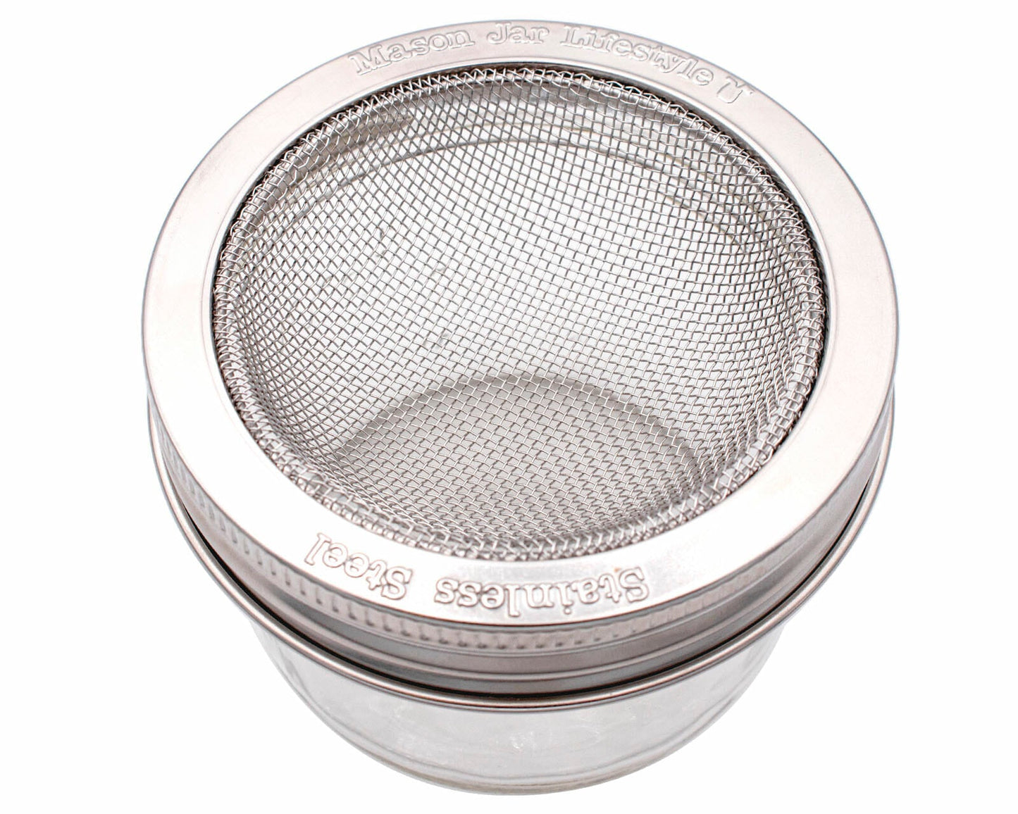 Curved Rust Proof Sprouting Lid and Band for Mason Jars - Concordia Style Boutique