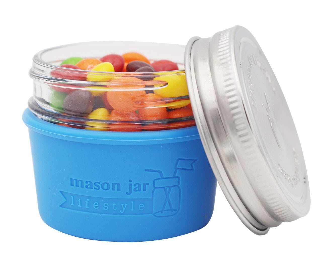 Silicone Sleeve for 4oz Mason Jars - Concordia Style Boutique