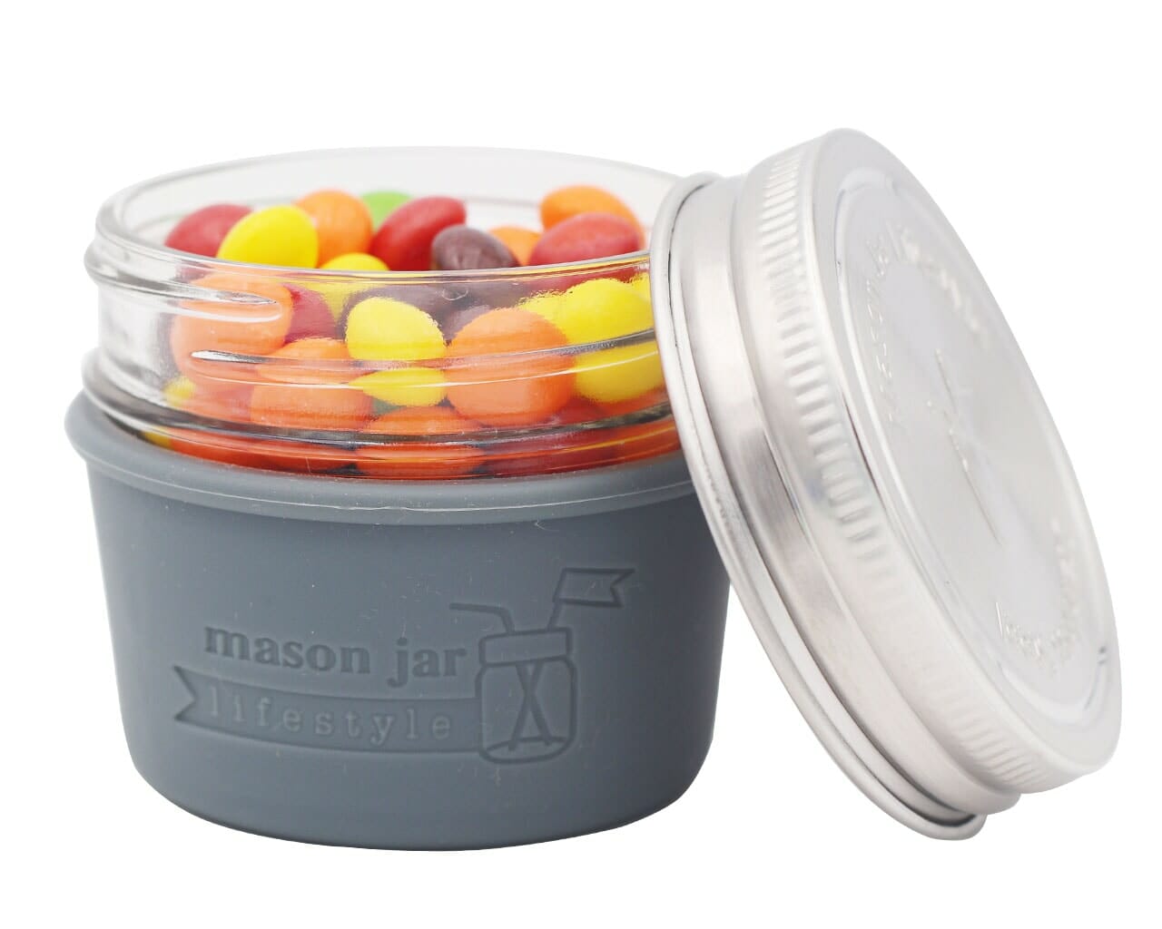 Silicone Sleeve for 4oz Mason Jars - Concordia Style Boutique