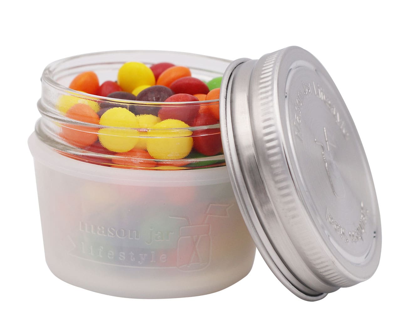 Silicone Sleeve for 4oz Mason Jars - Concordia Style Boutique