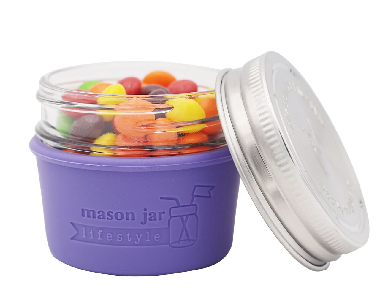 Silicone Sleeve for 4oz Mason Jars - Concordia Style Boutique
