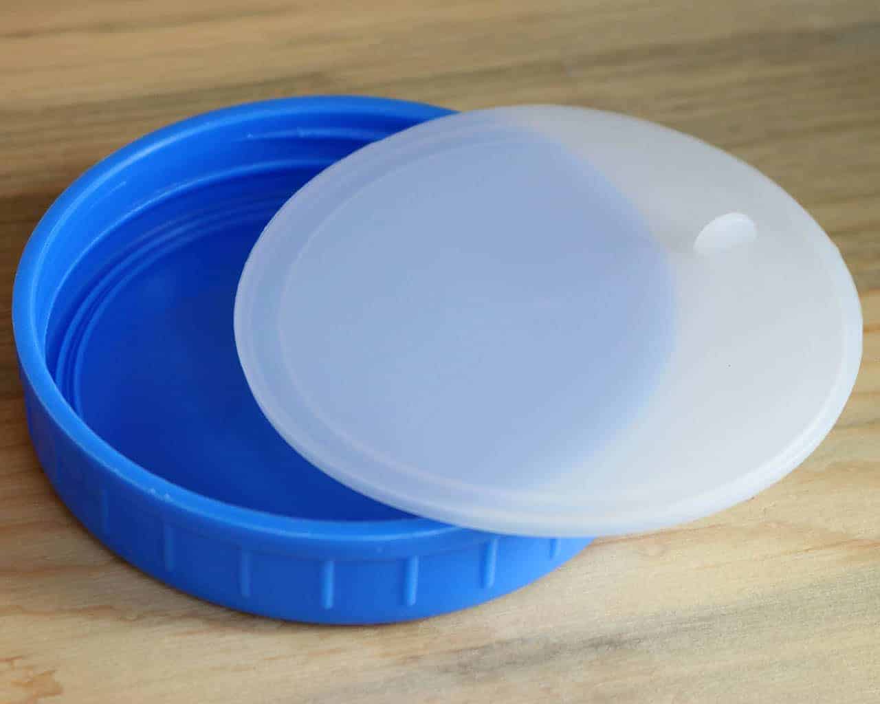 Leak Proof Plastic Storage Lids with Silicone Liners for Mason Jars - Concordia Style Boutique