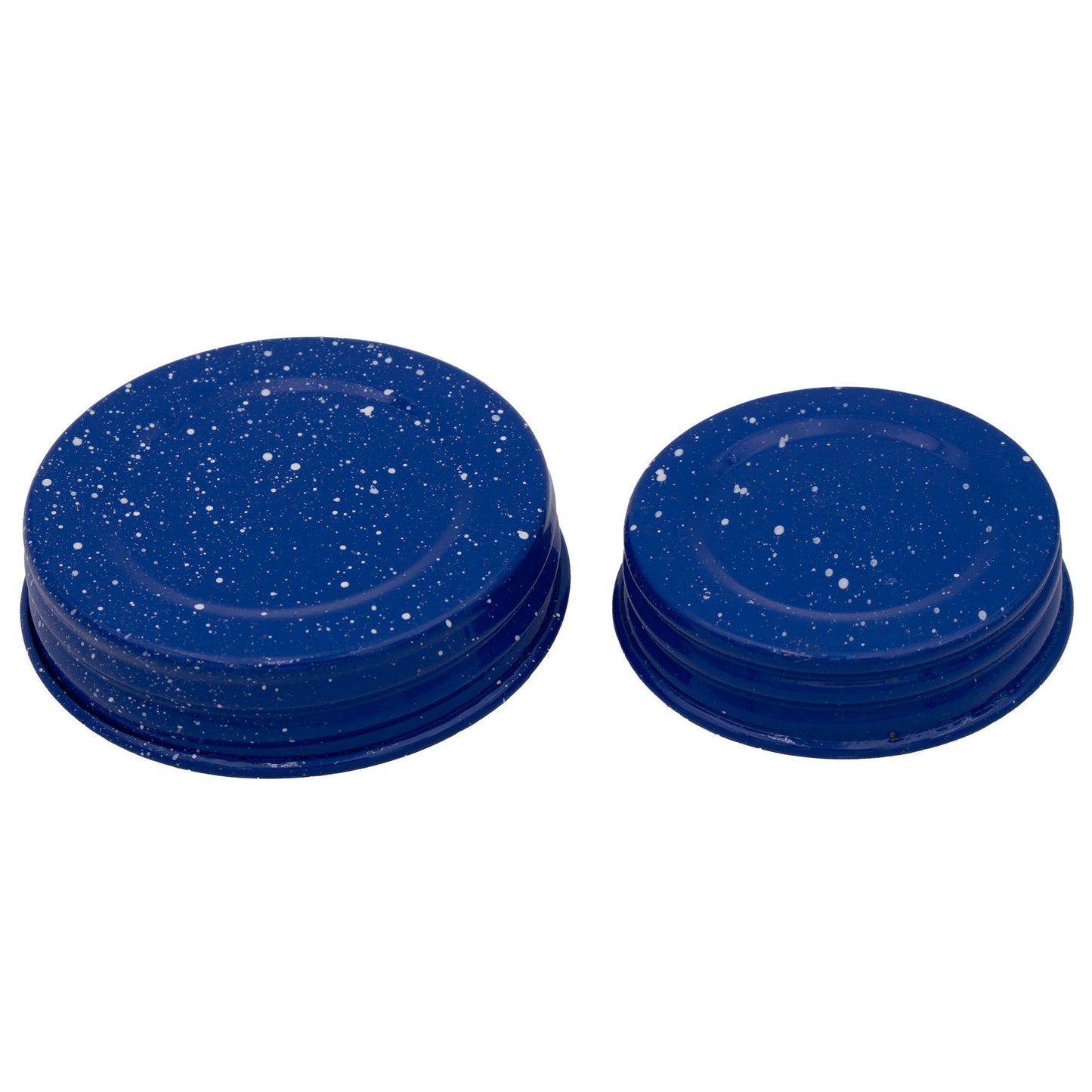 Speckled Enamel Storage Lids for Mason Jars 4 Pack - Concordia Style Boutique