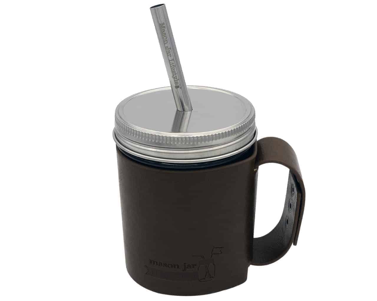 Medium Stainless Steel Smoothie Straws for Pint Mason Jars - Concordia Style Boutique