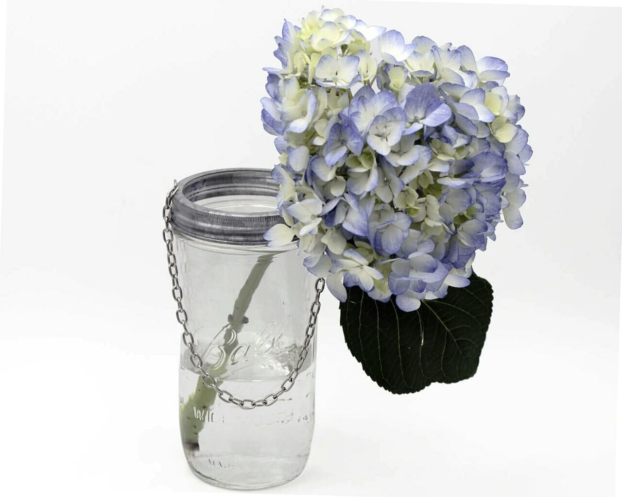Galvanized Band with Chain Handle for Mason Jars 6 Pack - Concordia Style Boutique