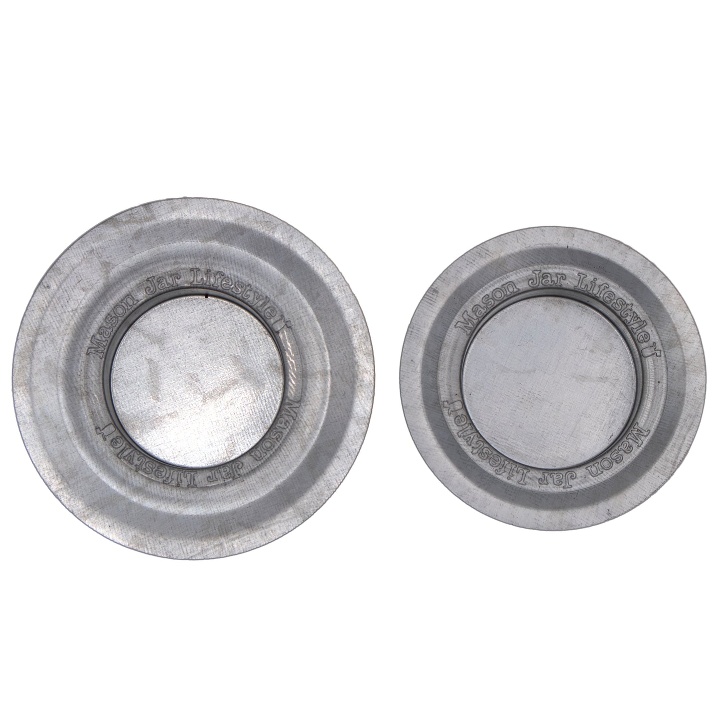 Tea Light Holder Metal Lid Insert for Mason Jars 6 Pack - Concordia Style Boutique