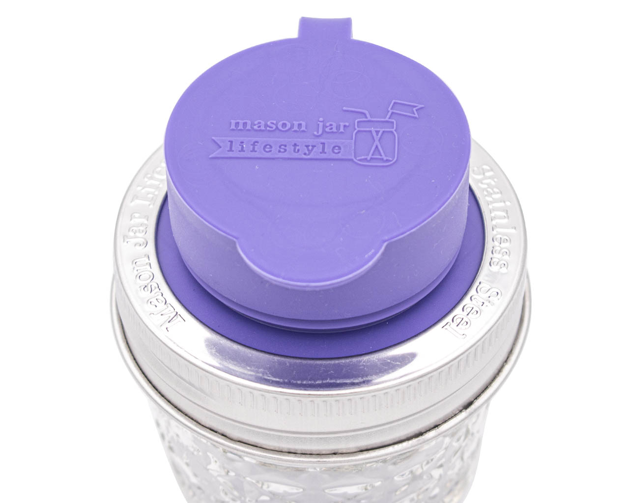 Silicone Chug Leak Resistant Lids for Regular Mouth Mason Jars - Concordia Style Boutique