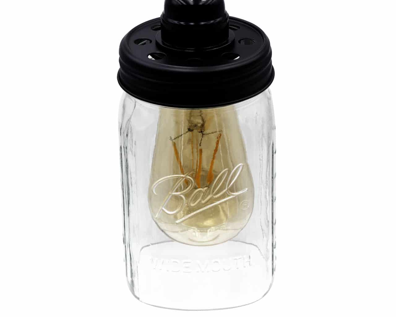 Lighting Lid for Mason Jar Light Fixtures - Concordia Style Boutique