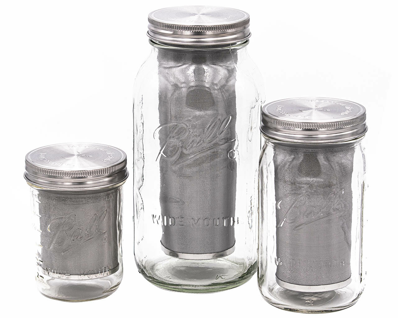 Cold Brew Coffee & Tea Maker Stainless Steel Filter With Lid for Mason Jars - Concordia Style Boutique