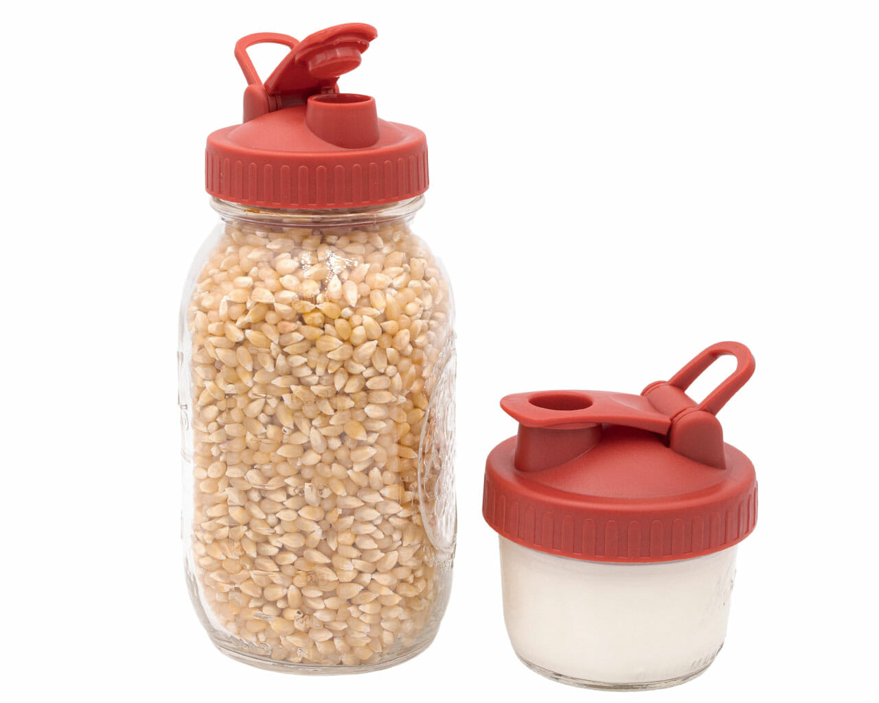 Pour & Store Shaker Lid with Carry Loop for Mason Jars - Concordia Style Boutique