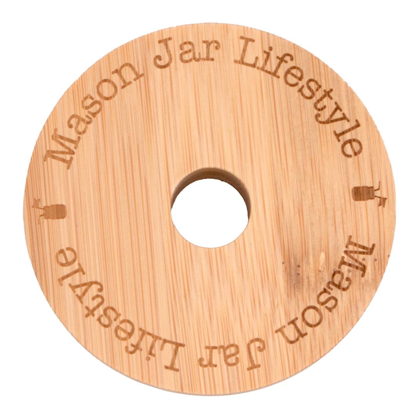 Bamboo Straw Hole Tumbler Lid - Concordia Style Boutique