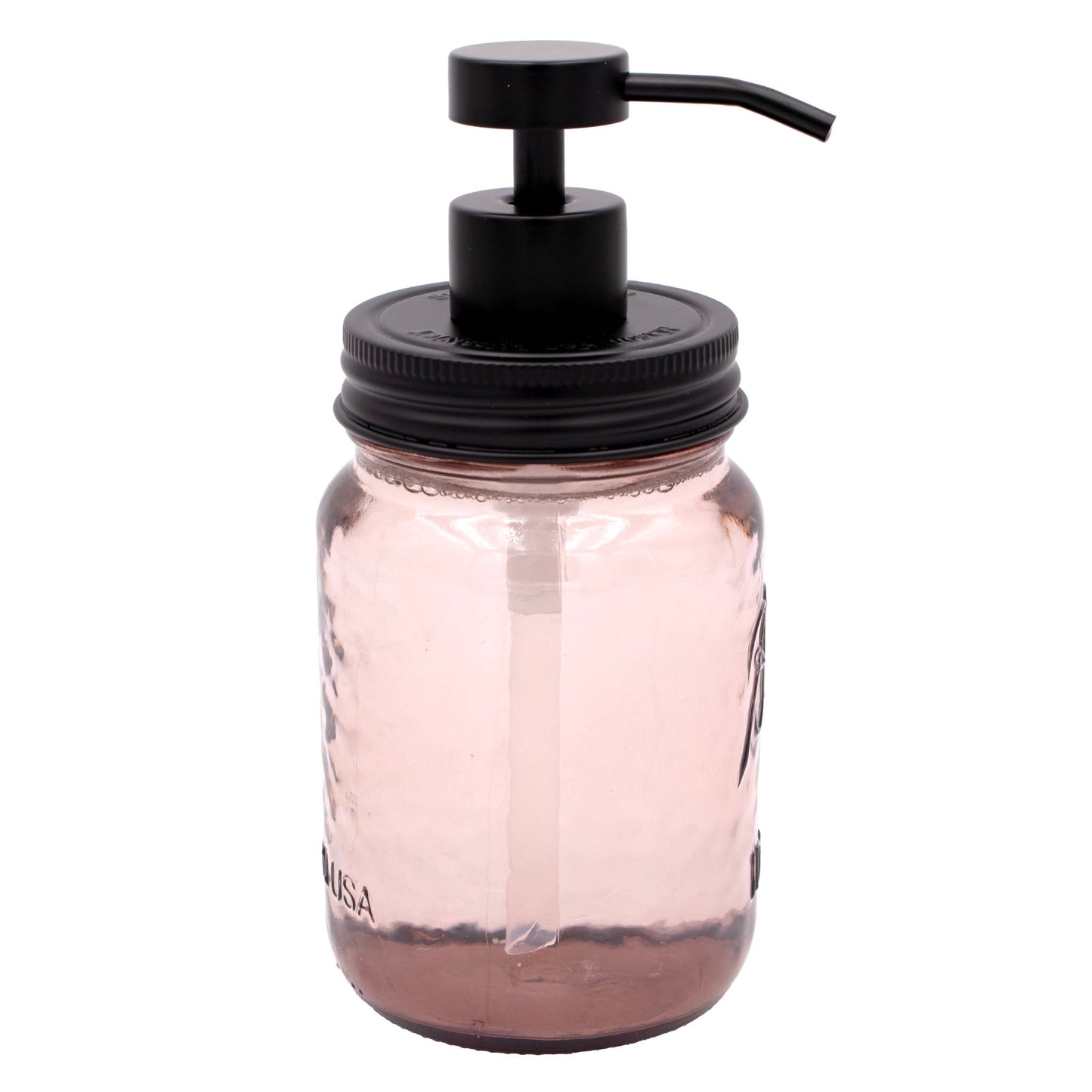 Matte Black Soap Pump Lid Kit for Mason Jars - Concordia Style Boutique