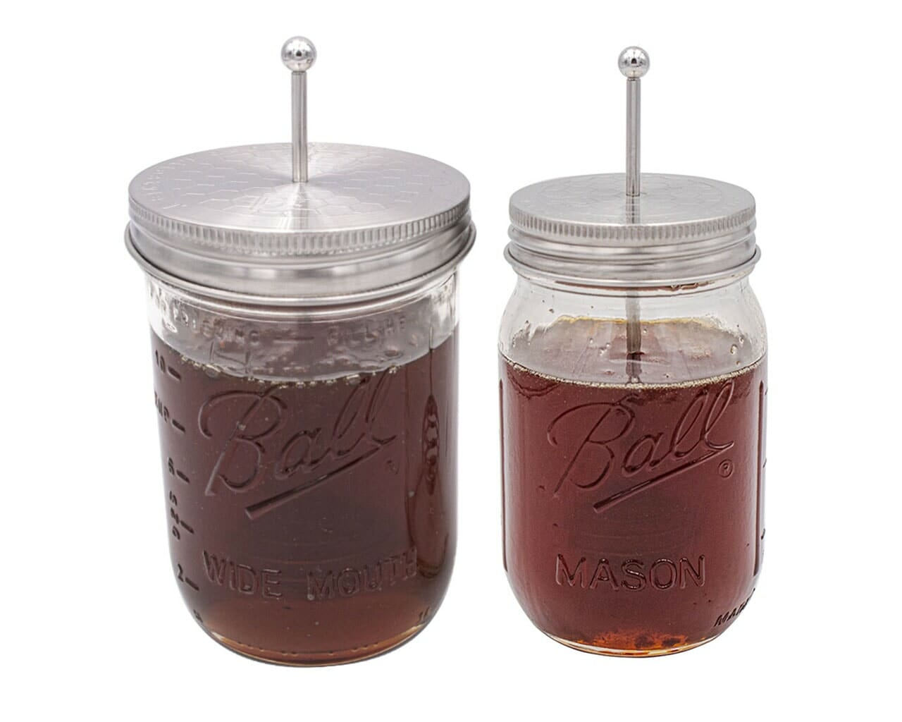 Honey Dipper Stainless Steel Lid for Mason Jars - Concordia Style Boutique
