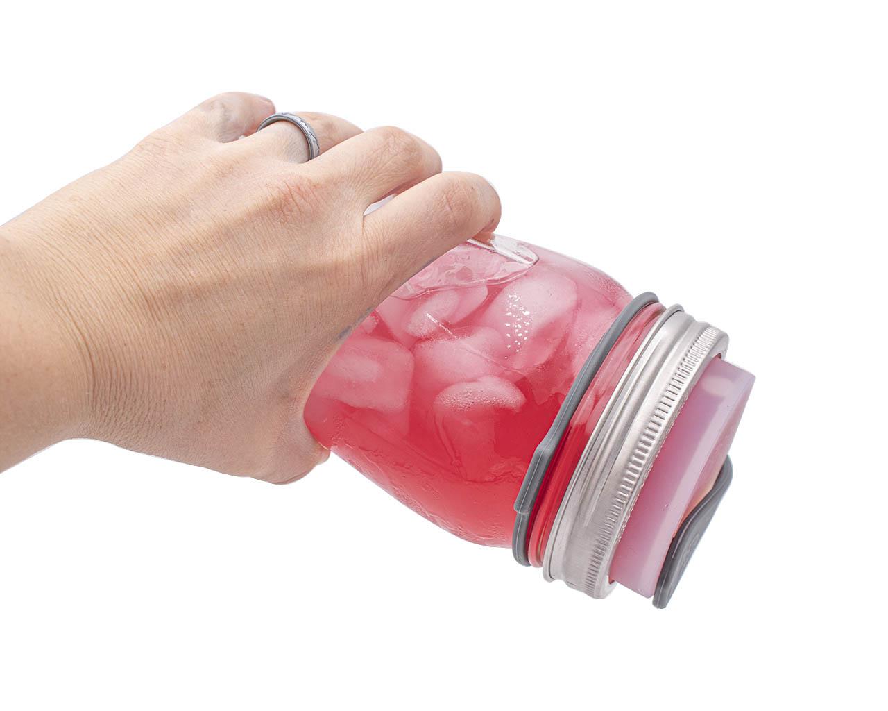 Leak Proof Silicone Plug / Stopper with Straw Strap for Straw Hole Lids - Concordia Style Boutique