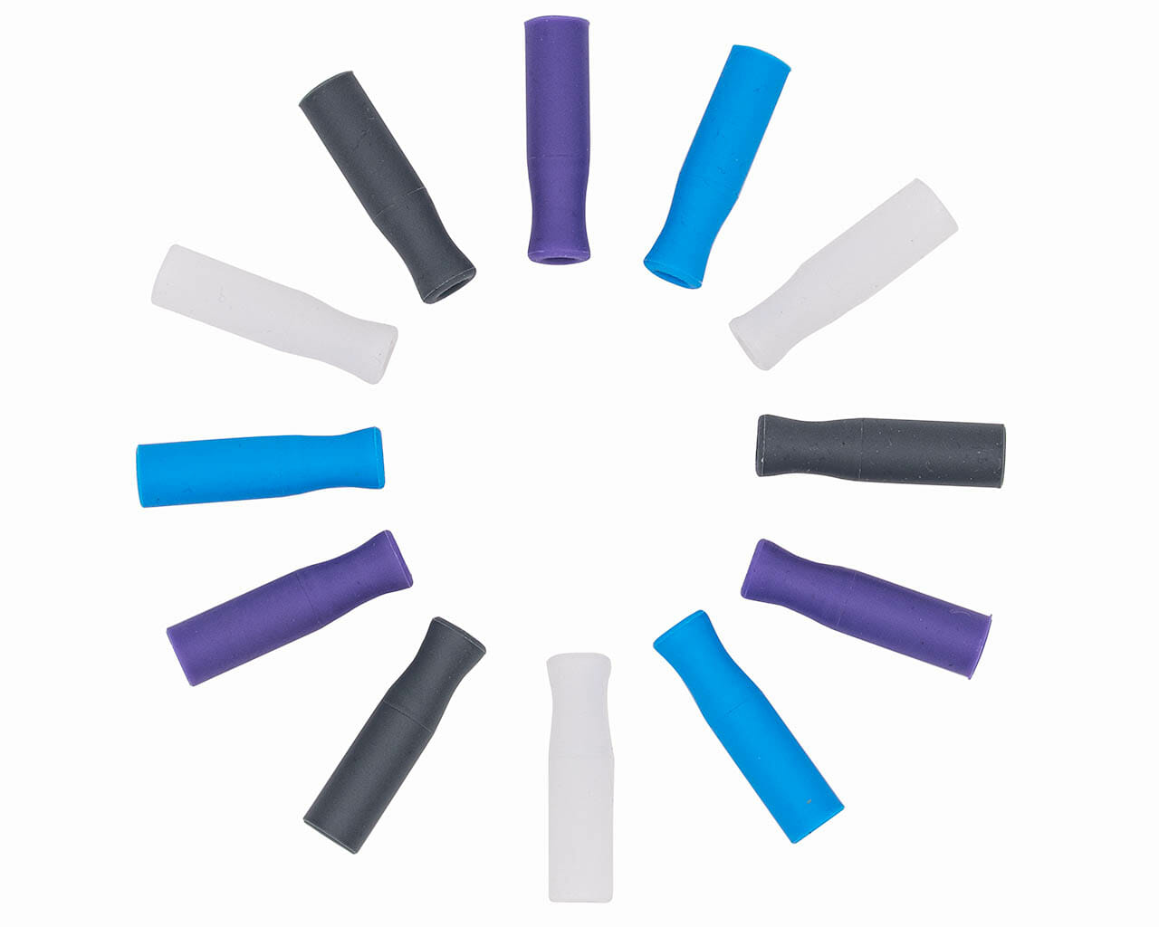 Silicone Straw Tips for Reusable Straws 12 Pack - Concordia Style Boutique