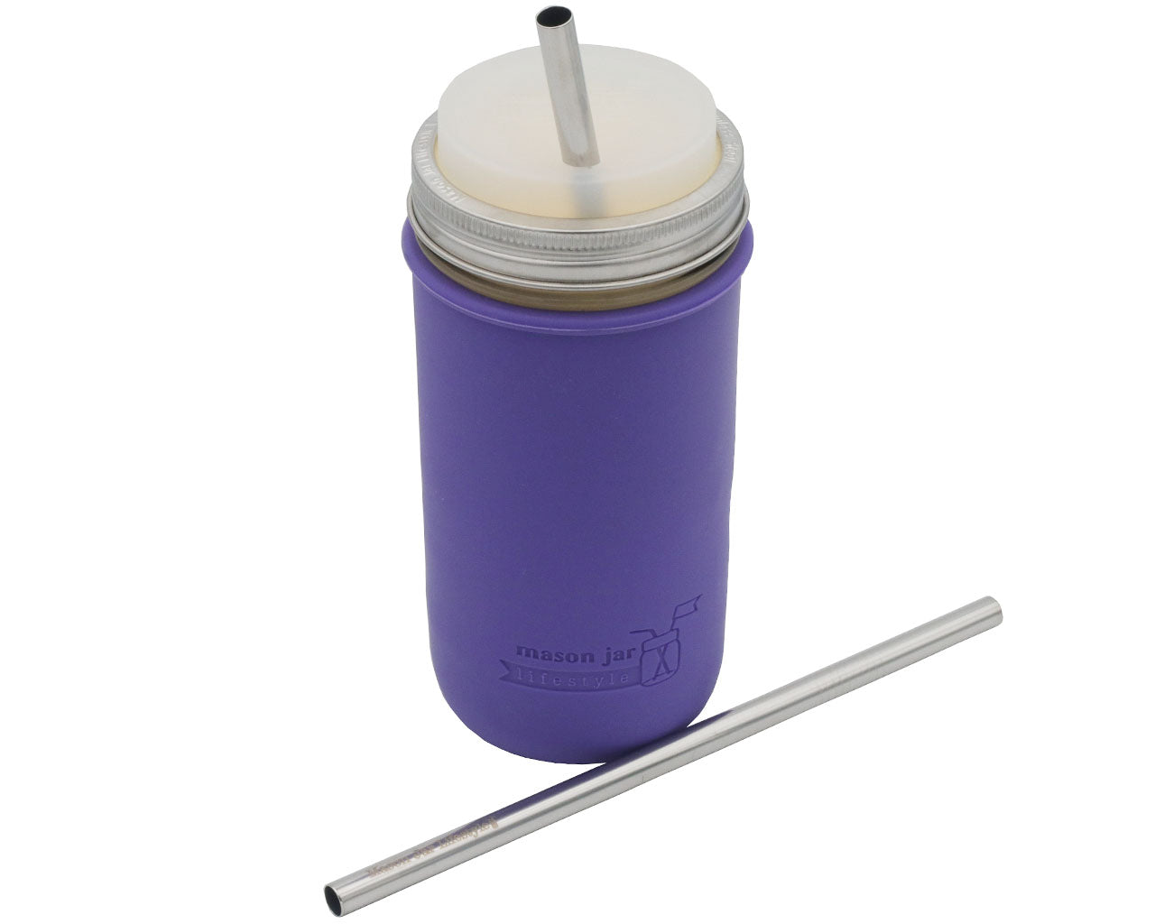 Individual Stainless Steel & Glass Straws for Mason Jars - Concordia Style Boutique