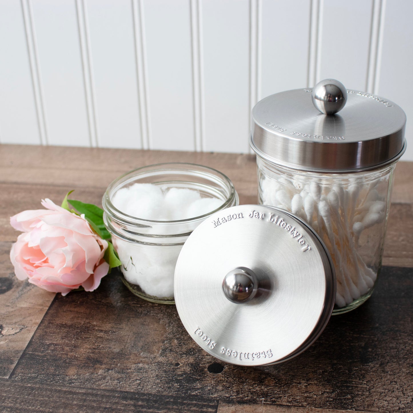 Apothecary Stainless Steel Lid for Mason Jars - Concordia Style Boutique