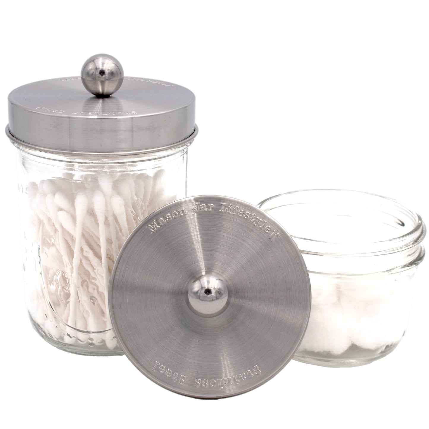 Apothecary Stainless Steel Lid for Mason Jars - Concordia Style Boutique