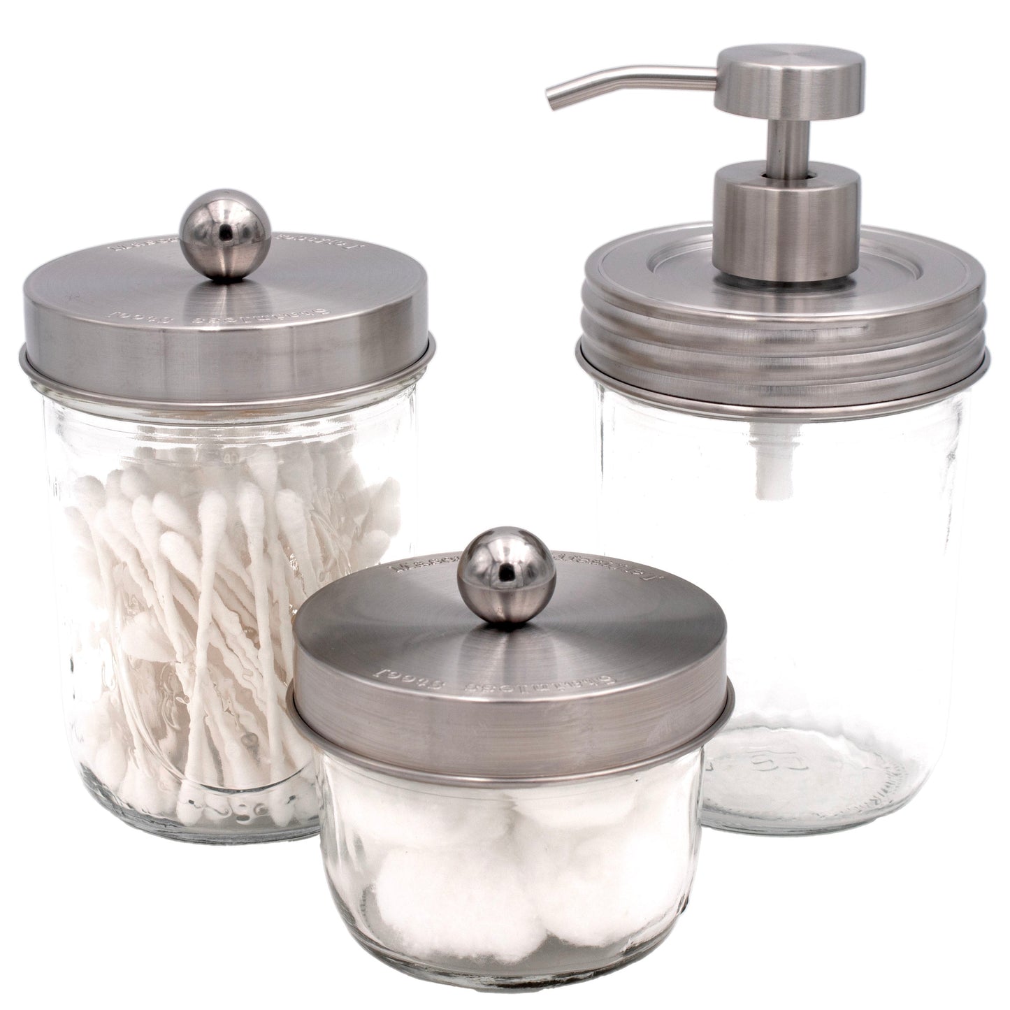 Apothecary Stainless Steel Lid for Mason Jars - Concordia Style Boutique