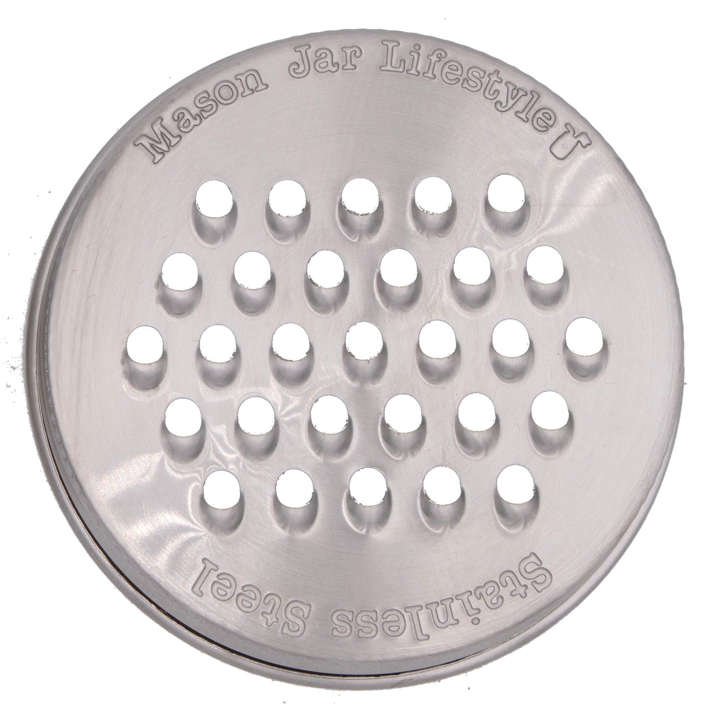 Grater / Shredder Stainless Steel Lid for Mason Jars - Concordia Style Boutique