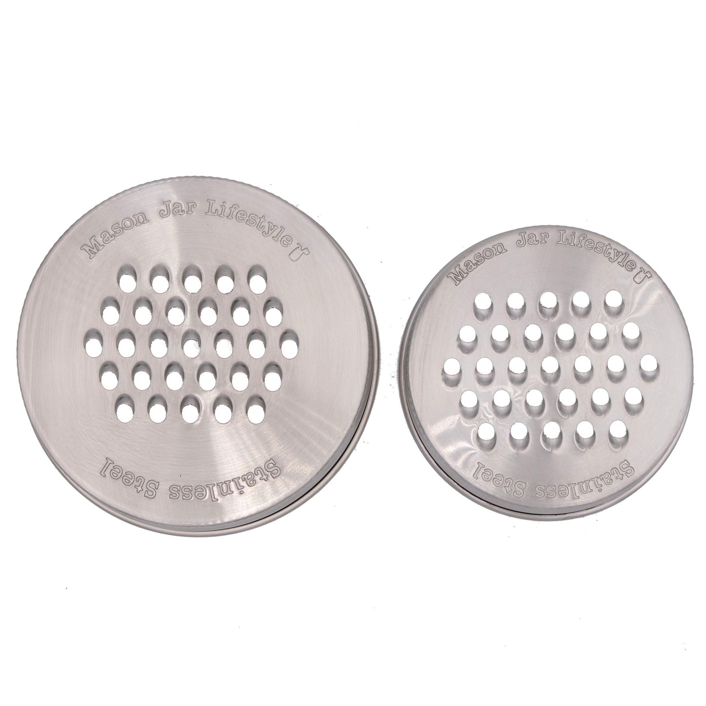 Grater / Shredder Stainless Steel Lid for Mason Jars - Concordia Style Boutique