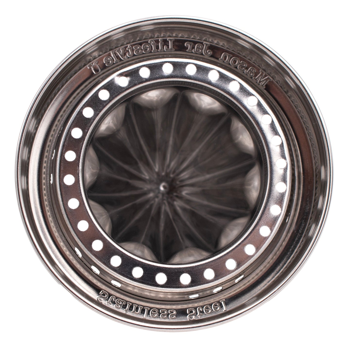 Juicing Stainless Steel Lid for Wide Mouth Mason Jars - Concordia Style Boutique