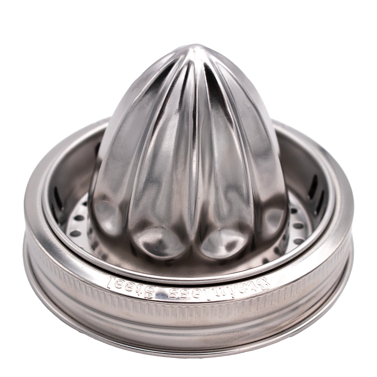 Juicing Stainless Steel Lid for Wide Mouth Mason Jars - Concordia Style Boutique